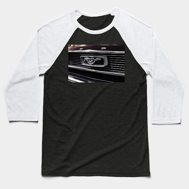 ford mustang, mustang logo Baseball T-Shirt by hottehue